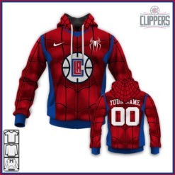 Personalize NBA LA Clippers x Spiderman Marvel Jersey 2020