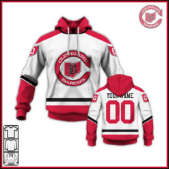 Personalized Cleveland Barons 1976 Throwback Vintage NHL Hockey Jersey