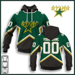 Personalized Dallas Stars 1999 Throwback Vintage NHL Away Jersey