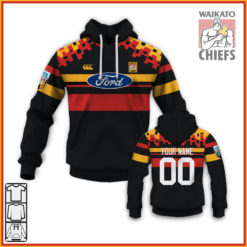 Personalize Throwback Super Rugby Waikato Chiefs Vintage Jersey 1997