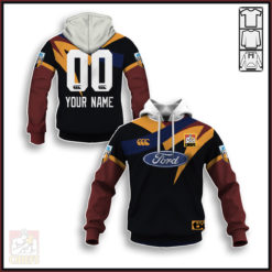 Personalize Throwback Super Rugby Waikato Chiefs Vintage Jersey 1998