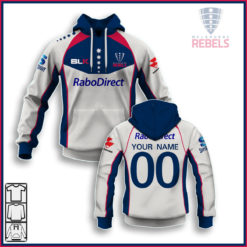 Personalize Throwback Super Rugby Melbourne Rebels Vintage Jersey 2013