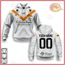 Personalise Super League Catalans Dragons 2021 Home Jersey