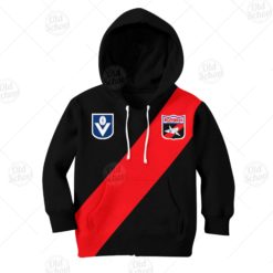 Personalized Essendon Football Club Vintage Retro AFL guernsey 90s for Kids