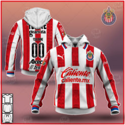 Personalise Liga MX Chivas Guadalajara 2020/21 Home Kit