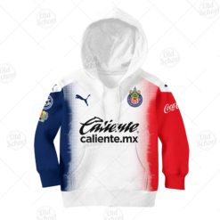 Personalise Liga MX Chivas Guadalajara 2020/21 Away For Kids