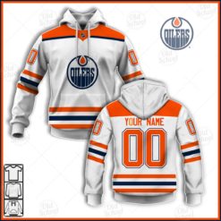 Personalize NHL Edmonton Oilers 2021 Reverse Retro Alternate Jersey