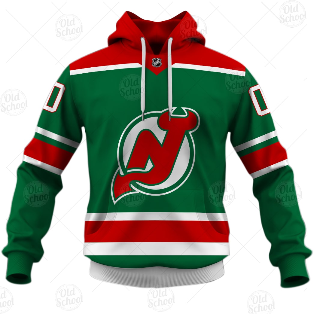 Personalized NHL Reverse Retro jerseys New Jersey Devils Oodie