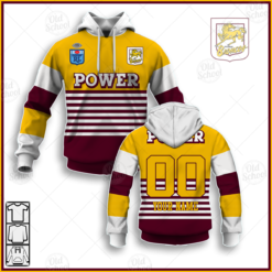 Personalise ARL/NRL Brisbane Broncos 1988 Vintage Retro Jersey