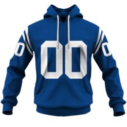 Personalized Baltimore Colts 1970 NFL Vintage Throwback Home Jersey