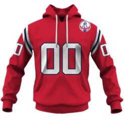 Personalized New England Patriots 1984 Vintage Throwback Away Jersey