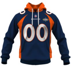 Personalized Denver Broncos 1997 Super Bowl XXII Vintage Home Jersey