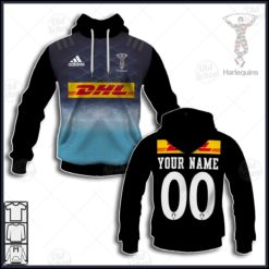 Personalised Premiership Rugby Harlequin F.C. 2021 Third Jersey