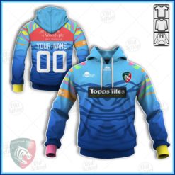 Personalised Premiership Rugby Leicester Tigers 2021 Change Jersey