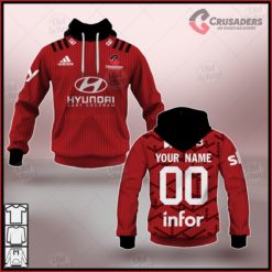 Personalised Super Rugby 2021 CANTERBURY CRUSADERS Home Jersey