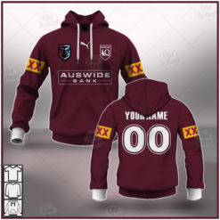 Personalise State of Origin Series QLD Maroons 2021 Home Jersey