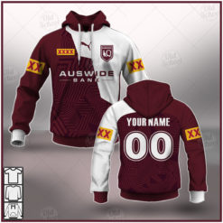 Personalise State of Origin Series QLD Maroons 2021 Captain's Run Jersey