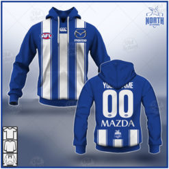 Personalised AFL North Melbourne 2021 Season Home Guernsey
