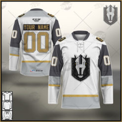 Personalize AHL Henderson Silver Knights 2020/21 Premier White Hockey Jersey