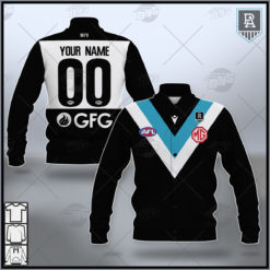 Personalised AFL Port Adelaide 2021 Season Home Guernsey Jacket
