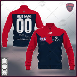 Personalised AFL Melbourne Demons 2021 Season Home Guernsey Jacket
