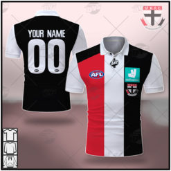 Personalised AFL St Kilda 2021 Season Home Guernsey Polo