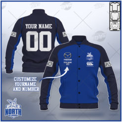 Personalised AFL North Melbourne 2021 Season Polo Shirt Jacket