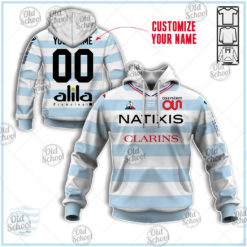 Personalise Top 14 Racing 92 Home Jersey 2021 Personnaliser Racing 92 Maillot Domicile 2021