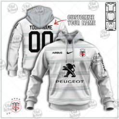 Personalise Top 14 Toulouse Away Jersey 2021 Personnaliser 2021 Toulouse Maillot extérieur