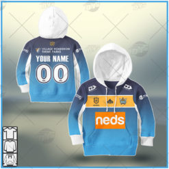 Personalise NRL Gold Coast Titans 2021 Home Jersey for Kids