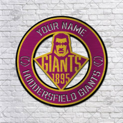 Huddersfield Giants Cut Metal Sign Custom made Yourname Home Decoration