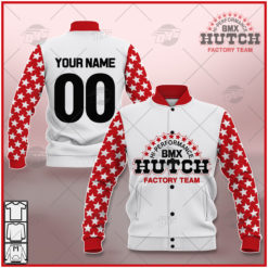 Personalize Oldschool Hutch Factory Racing Team 1981 BMX Retro Vintage Jacket