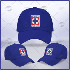 Liga MX Cruz Azul Old Logo Trucker Performance Snapback Cap Hat Hot Sale Royal Blue