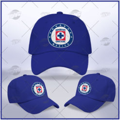 Liga MX Cruz Azul Old Trucker Performance Snapback Cap Hat Hot Sale Navy