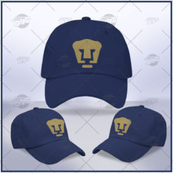 Liga MX UNAM Pumas Trucker Performance Snapback Cap Hat Hot Sale Navy