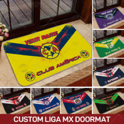 Custom-made Liga MX Team Logo Doormat House Decoration Hot Sale New Collection