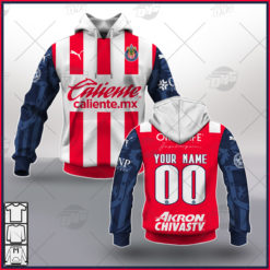 Personalize Liga MX C.D. Guadalajara (Chivas) 2021/22 Home Jersey
