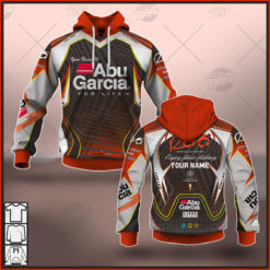 Personalized Abu Garcia Pro Performance Sport Fishing Black Jersey