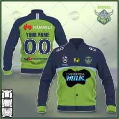 Personalise NRL Canberra Raiders 2021 Home Jersey Jacket