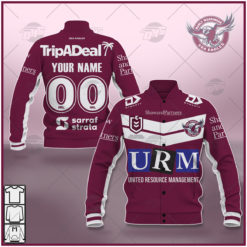 Personalise NRL Manly Warringah Sea Eagles 2021 Home Jersey Jacket