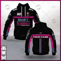 Personalise V8 Supercars Walkinshaw Andretti United 2021 Hoodie Pink