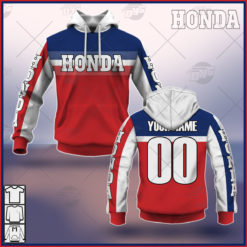 Personalized Dirt Bike Motocross HONDA Racing Team 80s Vintage Retro Jersey