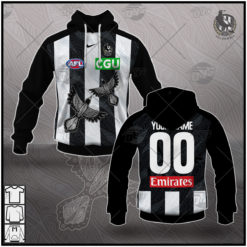 Custom-made Collingwood Magpies 2021 Men Indigenous Guernsey