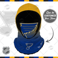 Personalized NHL St. Louis Blues Hooded Gaiter