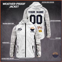 PersonalisedSuper Rugby Moana Pasifika weather proof jacket rain proof jacket