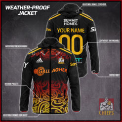 Personalised Super Rugby Chiefs 2022 weather proof jacket rain proof jacket